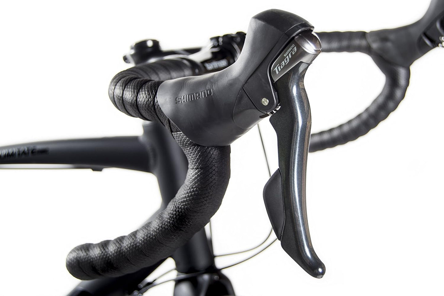 Illimitate Gravel Bike, Shimano Tiagra with Disc Brakes, Extra Wide Tires and Carbon Fork, Perfect for Road or Dirt Trail Adventure Touring, Matte