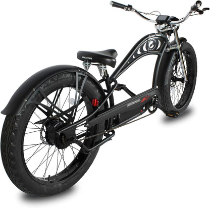 Cyclone Electric Cruiser Beach Bike Front Rear DISC Braking 26X4.0 Fat TIRE Bicycle