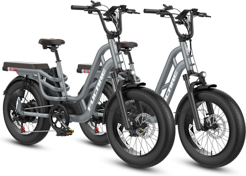 Libra 750W Electric Bike for Adults 32MPH 48V 20Ah LG Battery Ebike, Full Suspension Color Display 20"*4.0" All-Terrain Fat Tire 7 Speed Commuter Snow