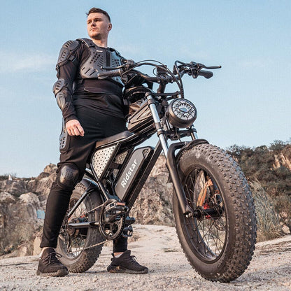 Electric Bike for Adults, 𝟭𝟬𝟬𝟬/𝟭𝟮𝟬𝟬/𝟭𝟱𝟬𝟬/𝟮𝟬𝟬𝟬𝗪,25/30/35MPH Dirt Bike, 48V 15/20AH,52V 40AH Removable Battery, Max 50-180Miles Motorcycle, 20" Fat Tire