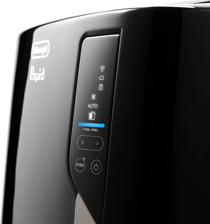 DeLonghi Portable Air Conditioner 12,500 BTU,cool extra large rooms up to 550 sq ft,wifi