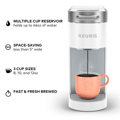 Keurig K-Slim Single Serve K-Cup Pod Coffee Maker, Multistream Technology
