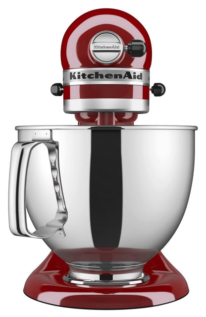 KitchenAid Artisan Series 5 Quart Tilt Head Stand Mixer, Metal, KSM150PS, Empire Red