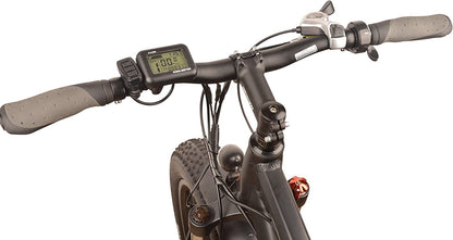 DJ Fat Bike 750W 48V 13Ah Power Electric Bicycle, Matte Black, LED Bike Light, Suspension Fork and Shimano Gear