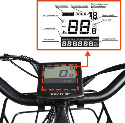 3 Wheel Electric Bike for Adult with 750W Motor, 48V 18.2AH Removable Lithium Battery, 20"*4.0 Fat Tire Tricycles for Men Women with Front & Rear