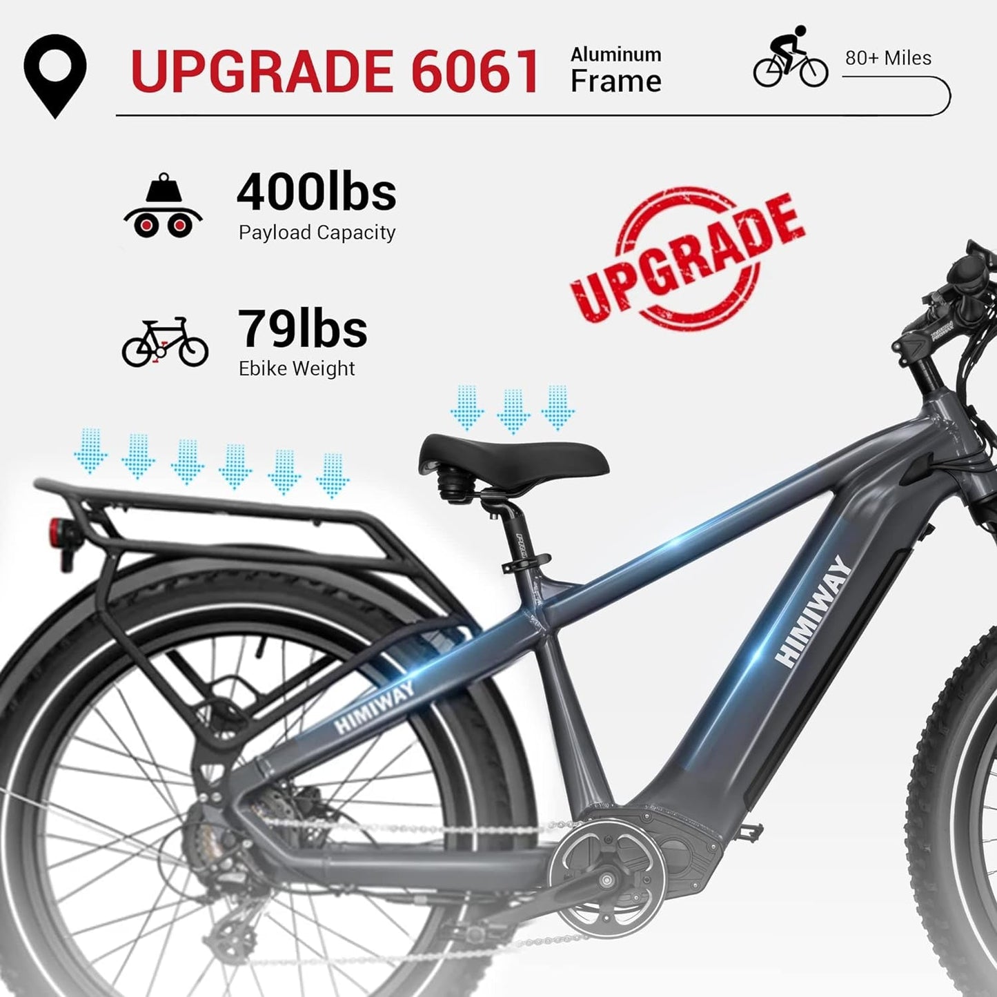 Zebra Step over with Electric Bike Inflator