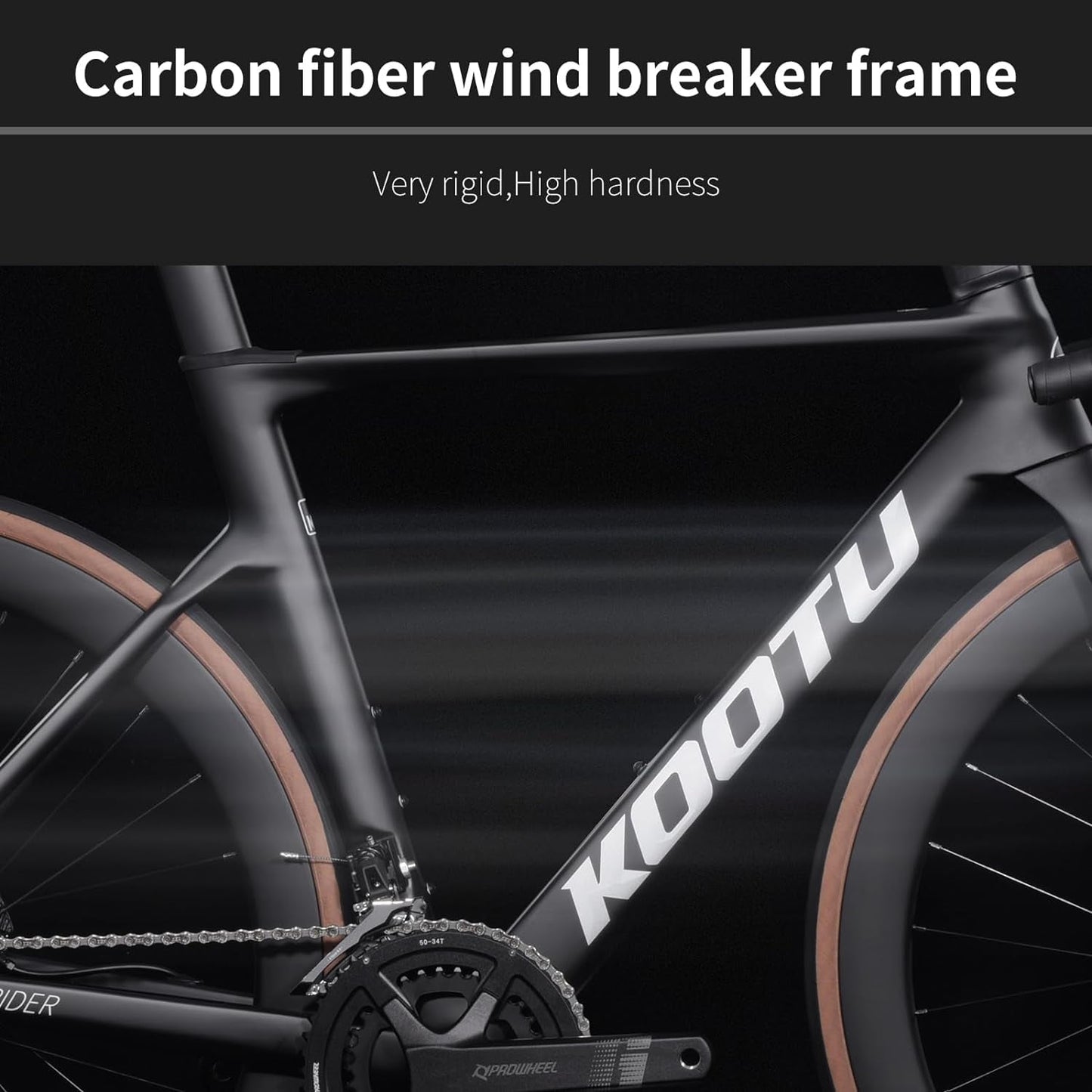 Carbon Road Bike, Full Carbon Fiber Disc Brake Lightweight Racing Bicycle with 105 R7120 24 Speed Groupset and Hydraulic Disc Brake for Adult