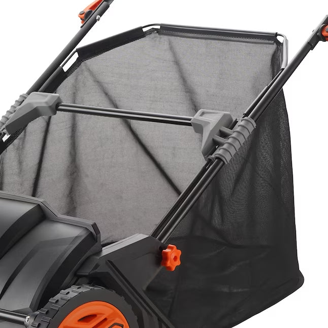 VEVOR Push Lawn Sweeper 21-inch Leaf & Grass Collector