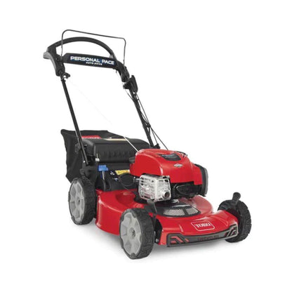 YARDMAX 22 in. 201cc SELECT PACE 6 Speed CVT High Wheel 3-in-1 Gas Walk Behind Self Propelled Lawn Mower