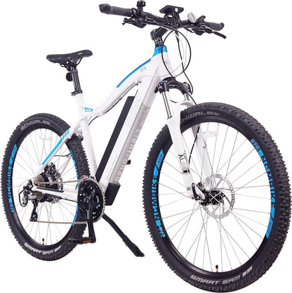 Moscow plus Electric Mountain Bike E Bike for Adults, 750W Powerful Hub Motor, 48V768Wh Large Removable Battery, USB Port, Hydraulic Disc Brake, 24