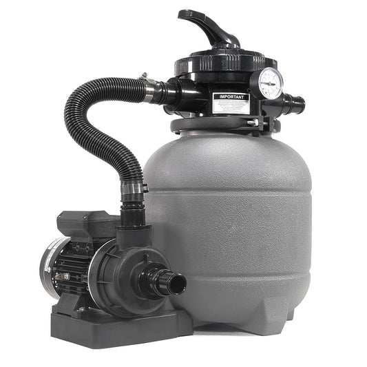 XtremepowerUS 12" Sand Filter for Above-Ground Swimming Pools Max 2