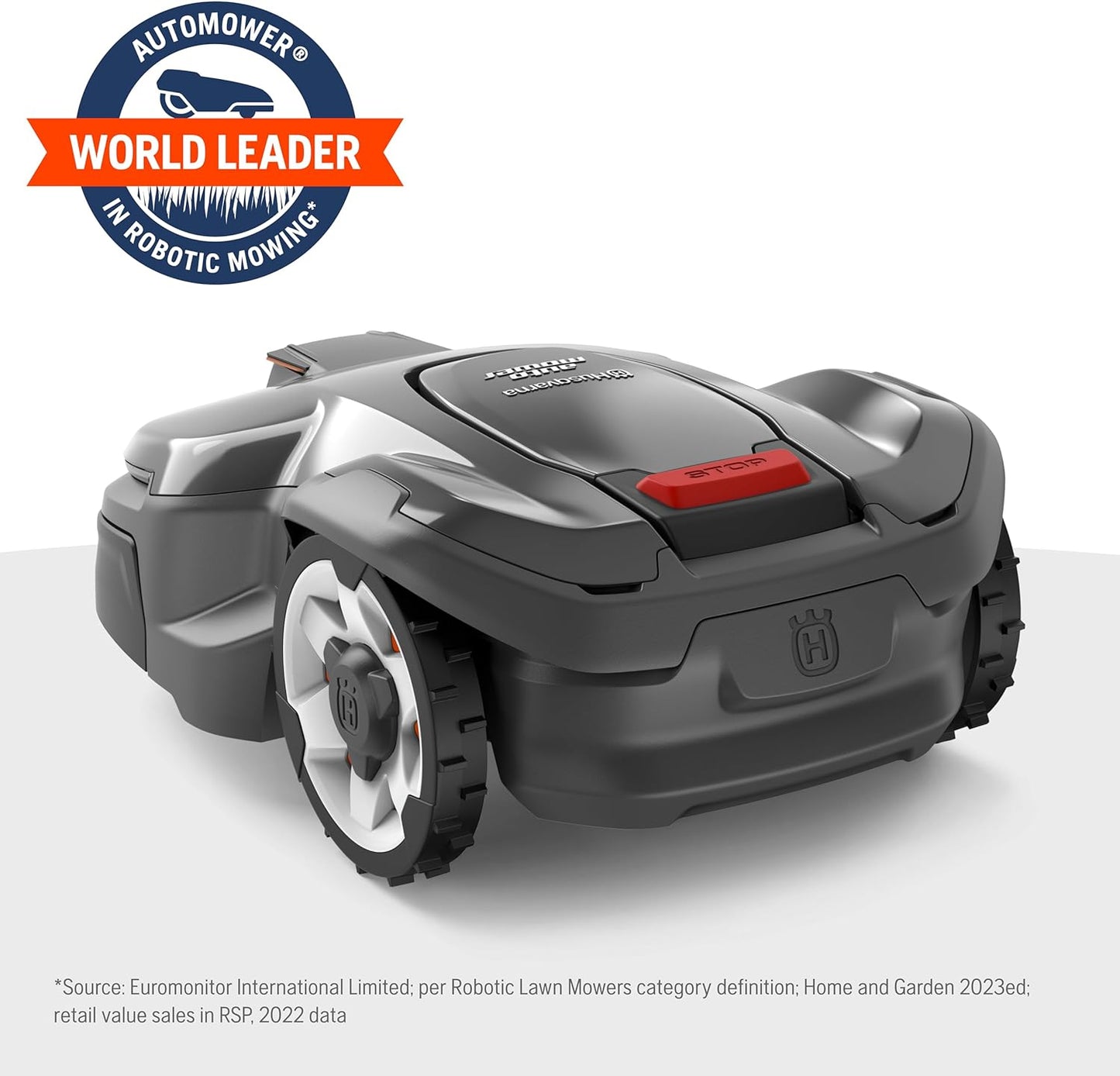 Husqvarna Automower 415X Robotic Lawn Mower with GPS Assisted Navigation, Automatic Lawn Mower