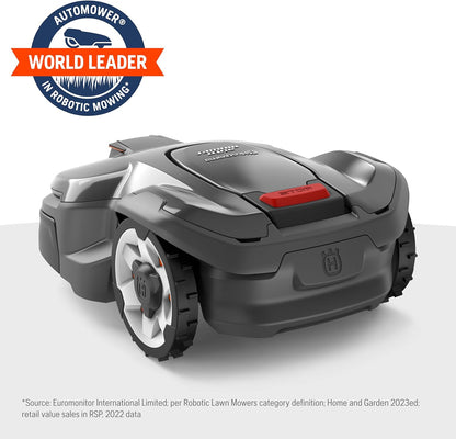 Husqvarna Automower 415X Robotic Lawn Mower with GPS Assisted Navigation, Automatic Lawn Mower
