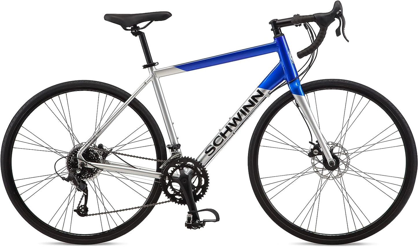 Phocus Adult Road Bike, Mens and Womens, Aluminum Frame, Flat and Drop Bar Options, Multiple Speed Drivetrain, Carbon Fiber Fork, 700C Wheels