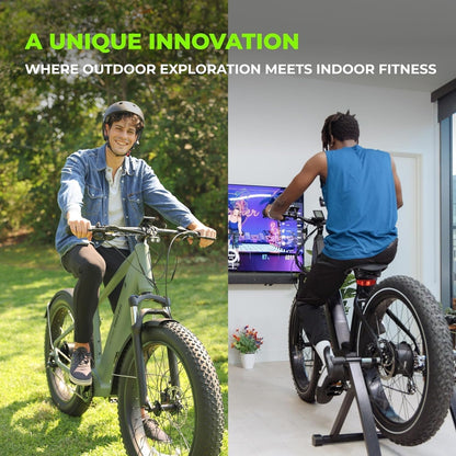 Fat Tire Electric Bike for Adults 26" X 4" Beach Snow Mountain Ebikes for Adults, 750W Motor 28MPH Adult Electric Bike Long Range up to 60 Miles,