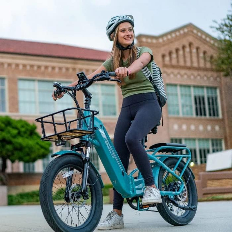 Bike Bobcat E-Bike Foldable 7-Speed 500W 48V Electric Bicycle with Removable Battery