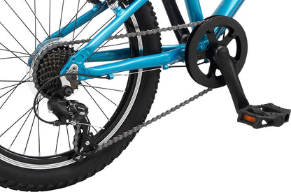 High Timber Youth/Adult Mountain Bike for Men and Women, Aluminum and Steel Frame Options, 7-21 Speeds Options, 24-29-Inch Wheels