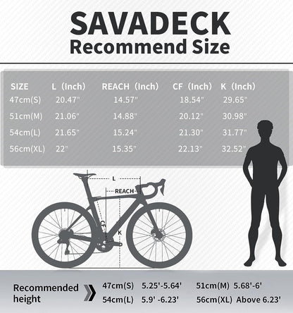 Carbon Road Bike, T800 Carbon Fiber Frame 700C Racing Bicycle with 105 R7000 22 Speed Groupset and Mechanical Disc Brake, Ultra-Light Carbon Bike for