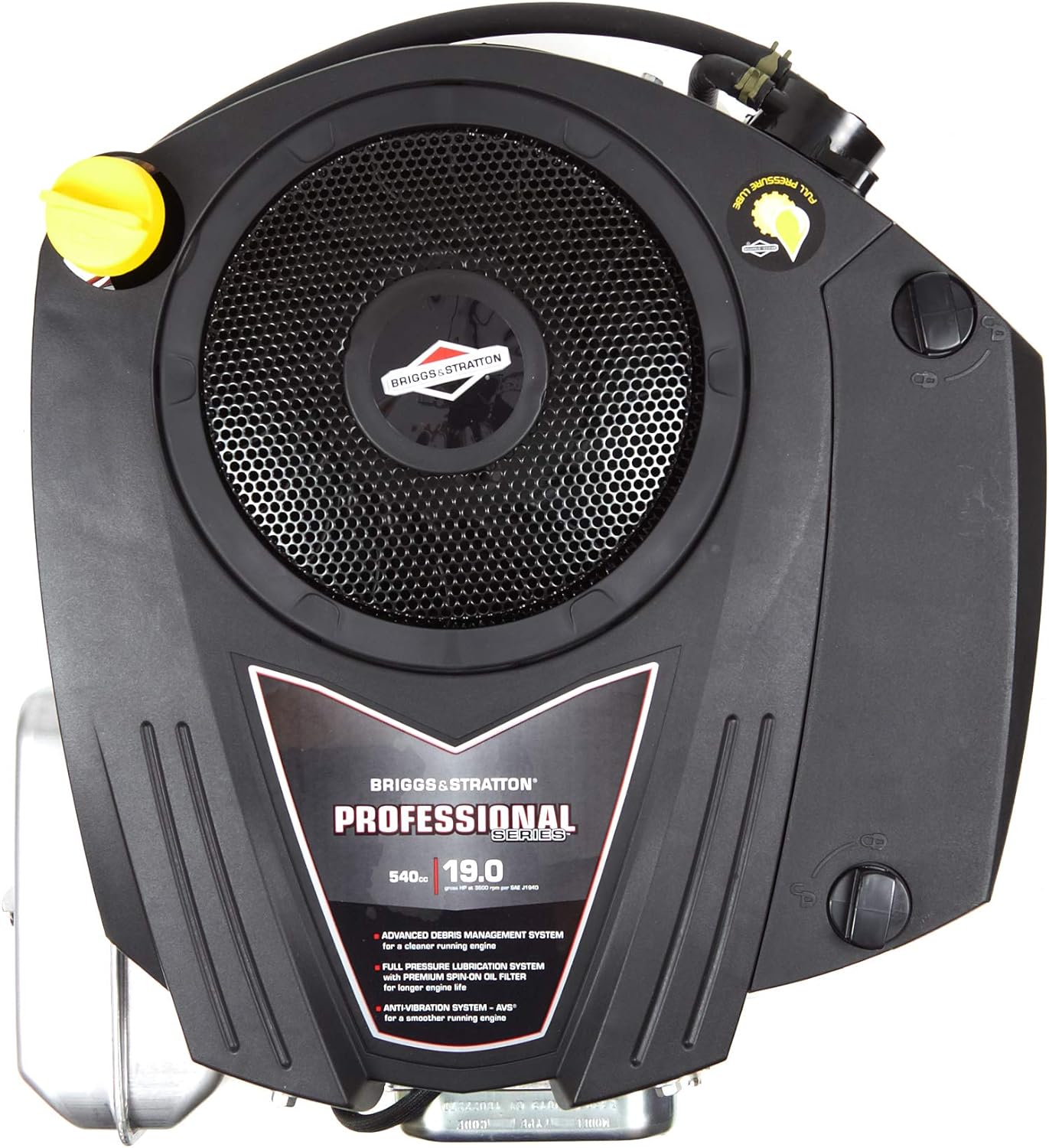 Briggs and Stratton 33S877-0019-G1 Simpson Intek Series, 19 HP, 540 cc, Single Cylinder Engine, Black