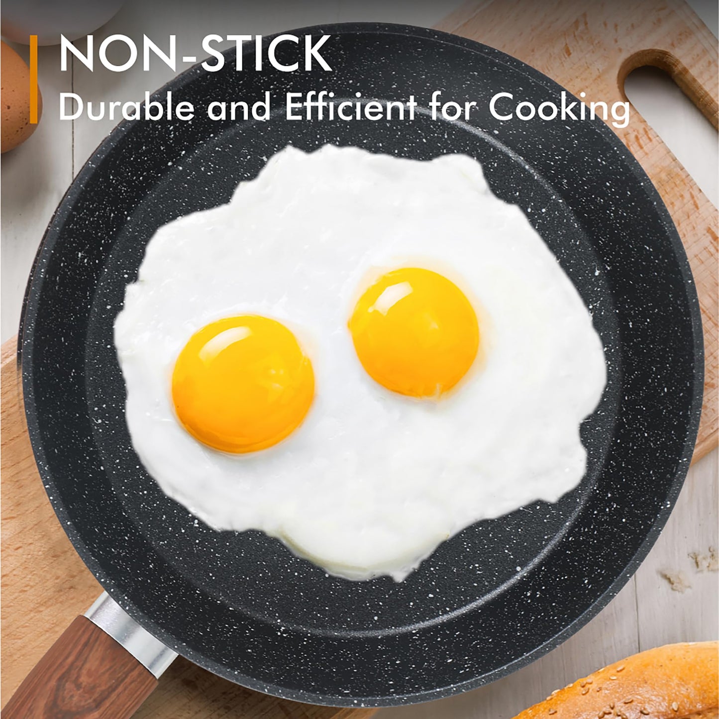 DishDelight 12 Piece Non-Stick Pots and Pans Set