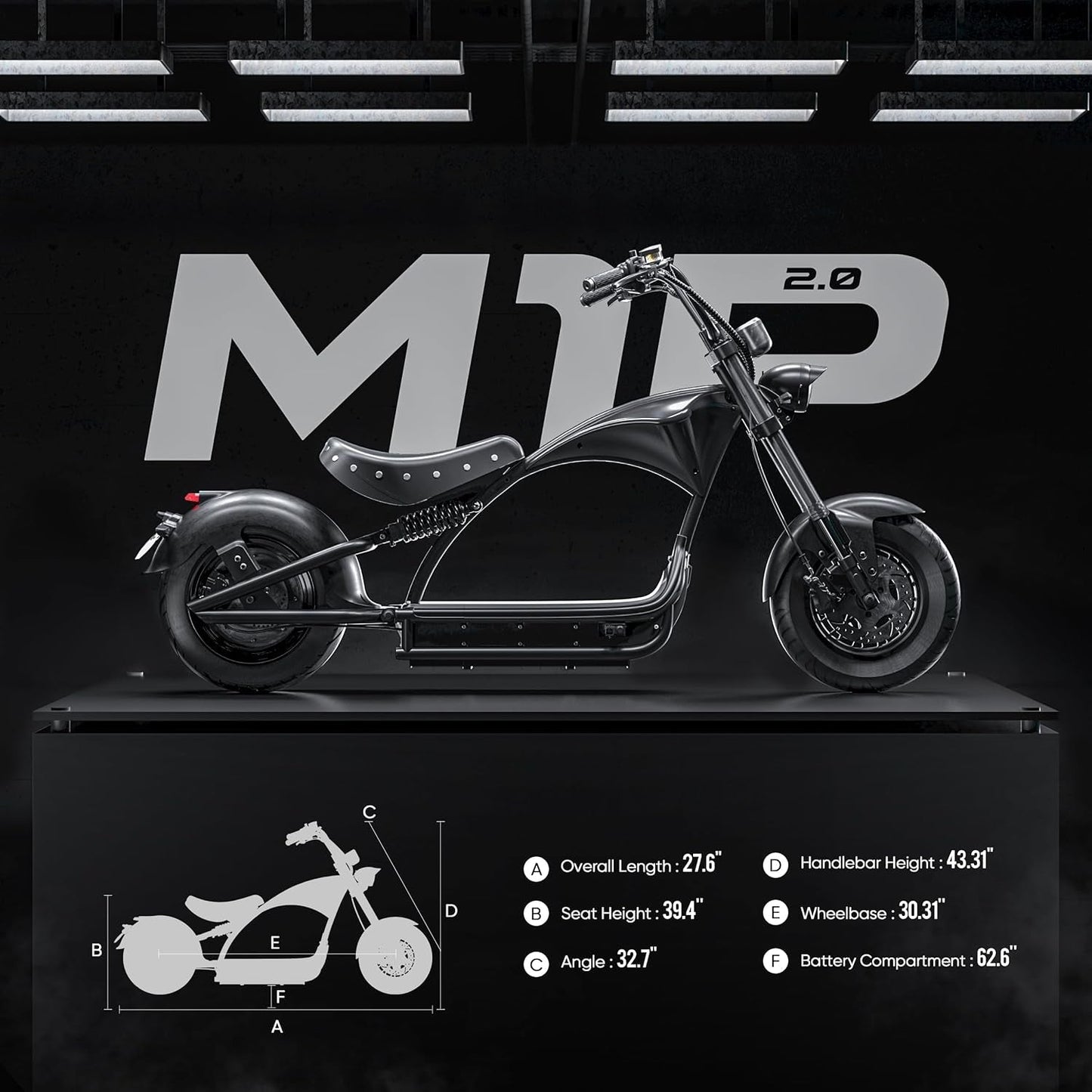 4000W M1P Pro Electric Motorcycle for Adults, 49MPH 55 Mlies Long Range,60V 42AH Battery Full Suspension Dual Disk Brake, Dual Battery Option