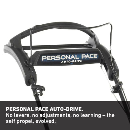 YARDMAX 22 in. 201cc SELECT PACE 6 Speed CVT High Wheel 3-in-1 Gas Walk Behind Self Propelled Lawn Mower
