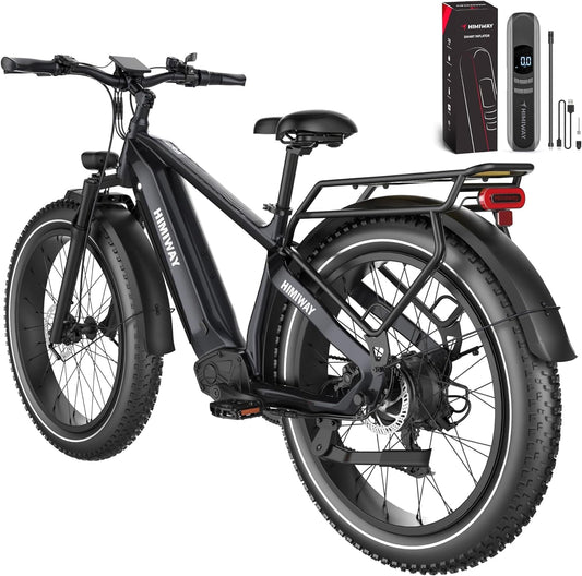 Zebra Step over with Electric Bike Inflator