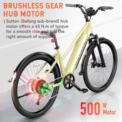 Electric Bike for Adults, Hovranger & Hovcity, Electric Bike Mountain Bike City Bike Commuting Bike Urban Bike Cruiser Bike