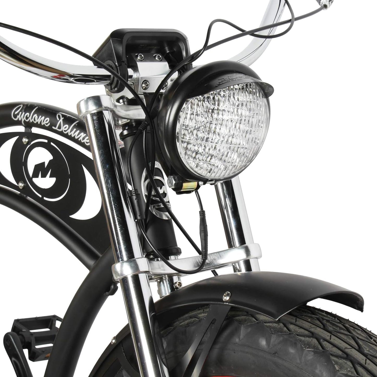 Cyclone Electric Cruiser Beach Bike Front Rear DISC Braking 26X4.0 Fat TIRE Bicycle