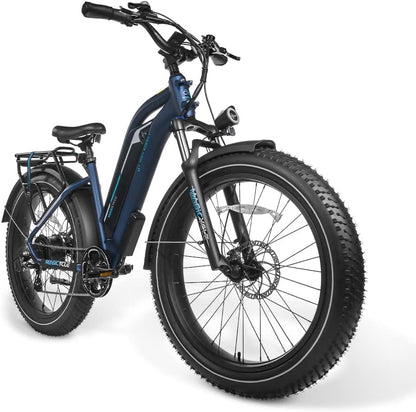 Cruiser/Cruiser Pro 26'' Fat Tire Electric Bike for Adults 750W Electric Bike 15Ah/20Ah Large Battery 52V E Bike 7-Speed up to 28 Mph UL Certified