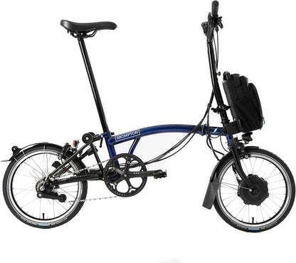 Electric C Line 6 Speed Folding Bike - Mid (Bolt Blue)