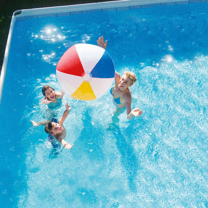 INTEX Ultra XTR 32 ft x 16 ft 52 in Above Ground Pool Set, Rectangular Swimming Pool