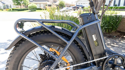 Foldable Ebike Flip/Compact 750W Electric Bike 48V 15.6Ah/748.8Wh Removable Battery 55MI Range 350LBS Payload 20"X4" Commuter Ebikes for Adults 25MPH