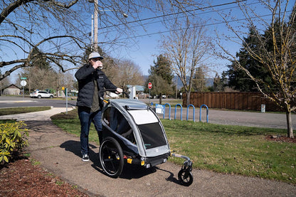 D’Lite X, 1 and 2 Seat Kid Bike Trailer & Stroller