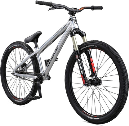 Fireball Dirt Jump Mens and Womens Mountain Bike, 26-Inch Wheels, Mechanical Brakes, T1 Aluminum Frame