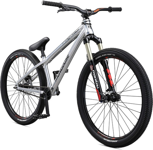 Fireball Dirt Jump Mens and Womens Mountain Bike, 26-Inch Wheels, Mechanical Brakes, T1 Aluminum Frame