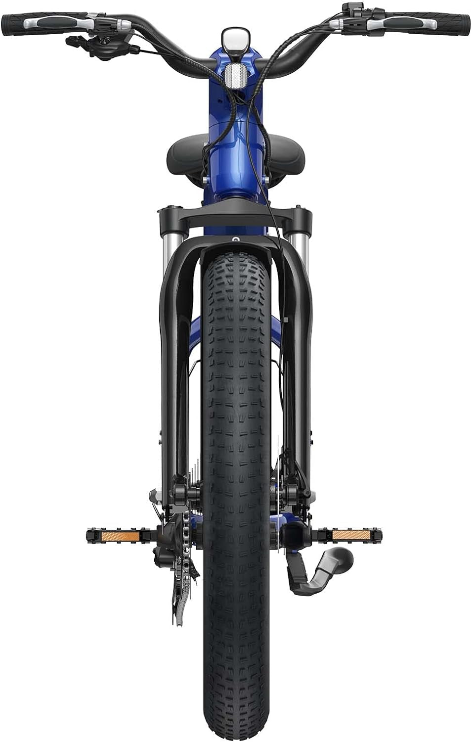 Ranger 4" Fat Tire E-Bike 330Lb Capacity BAFANG Rear Hub Motor 48V 750W Shimano 8-Speed Gears 45 Mile Range Custom LED Light Bar LCD Touchscreen