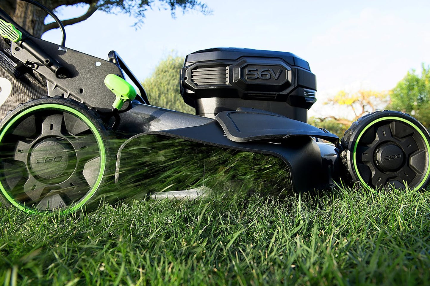 EGO Power+ LM2020SP 20-Inch 56-Volt Lithium-ion Brushless Walk Behind Steel Deck Self-Propelled Lawn Mower - Battery and Charger Not Included