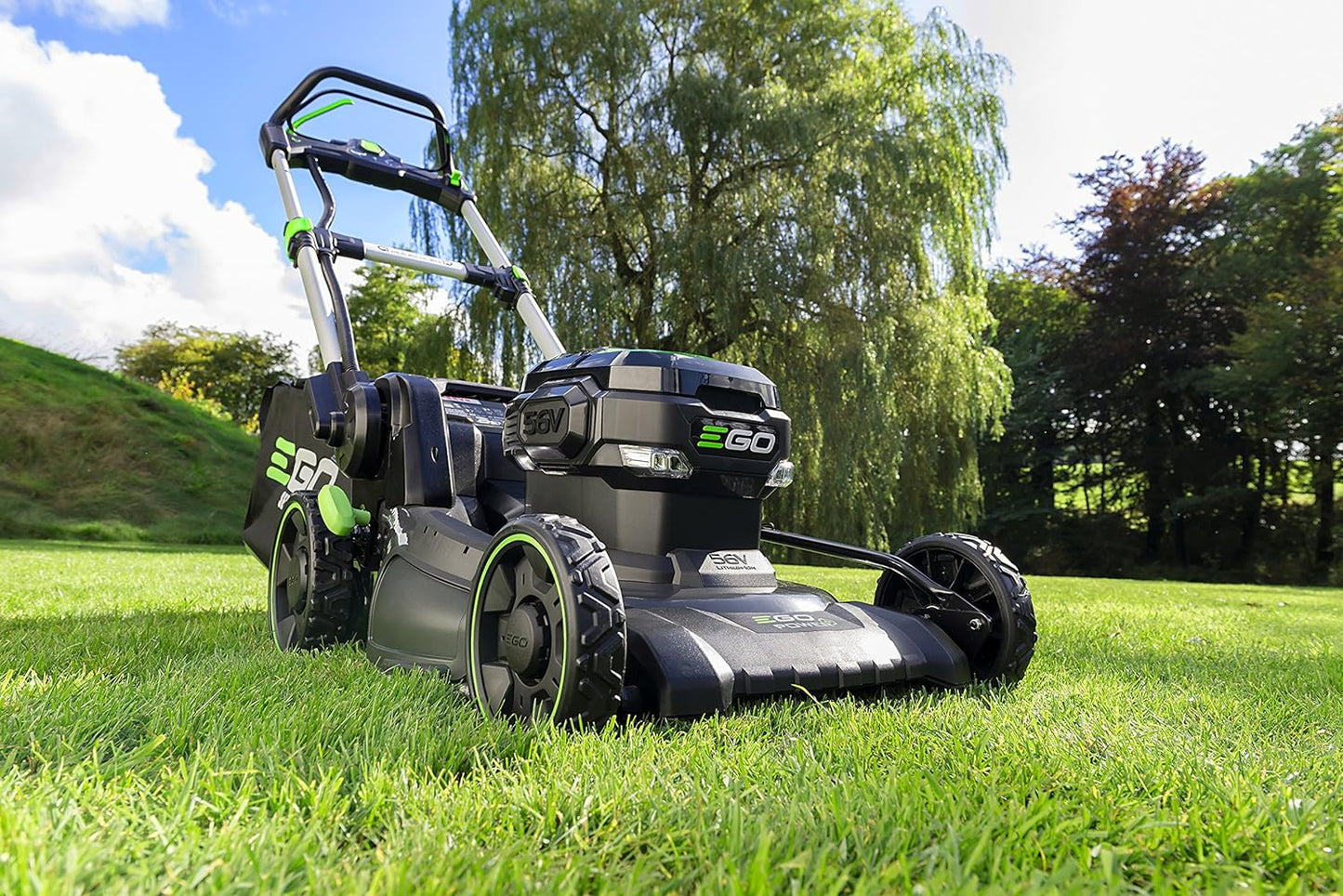 EGO Power+ LM2020SP 20-Inch 56-Volt Lithium-ion Brushless Walk Behind Steel Deck Self-Propelled Lawn Mower - Battery and Charger Not Included