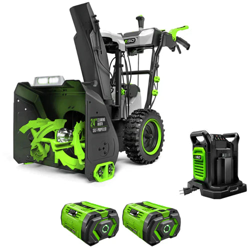 NEW! EGO 24 in Self-Propelled 2-Stage XP Snow Blower with Peak Power Kit