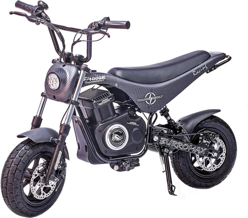 TT1000R, 1000W 48V Lithium Ion, 4 Speeds, 30 Mph, up to 350Lb Rider, Electric Mini Bike