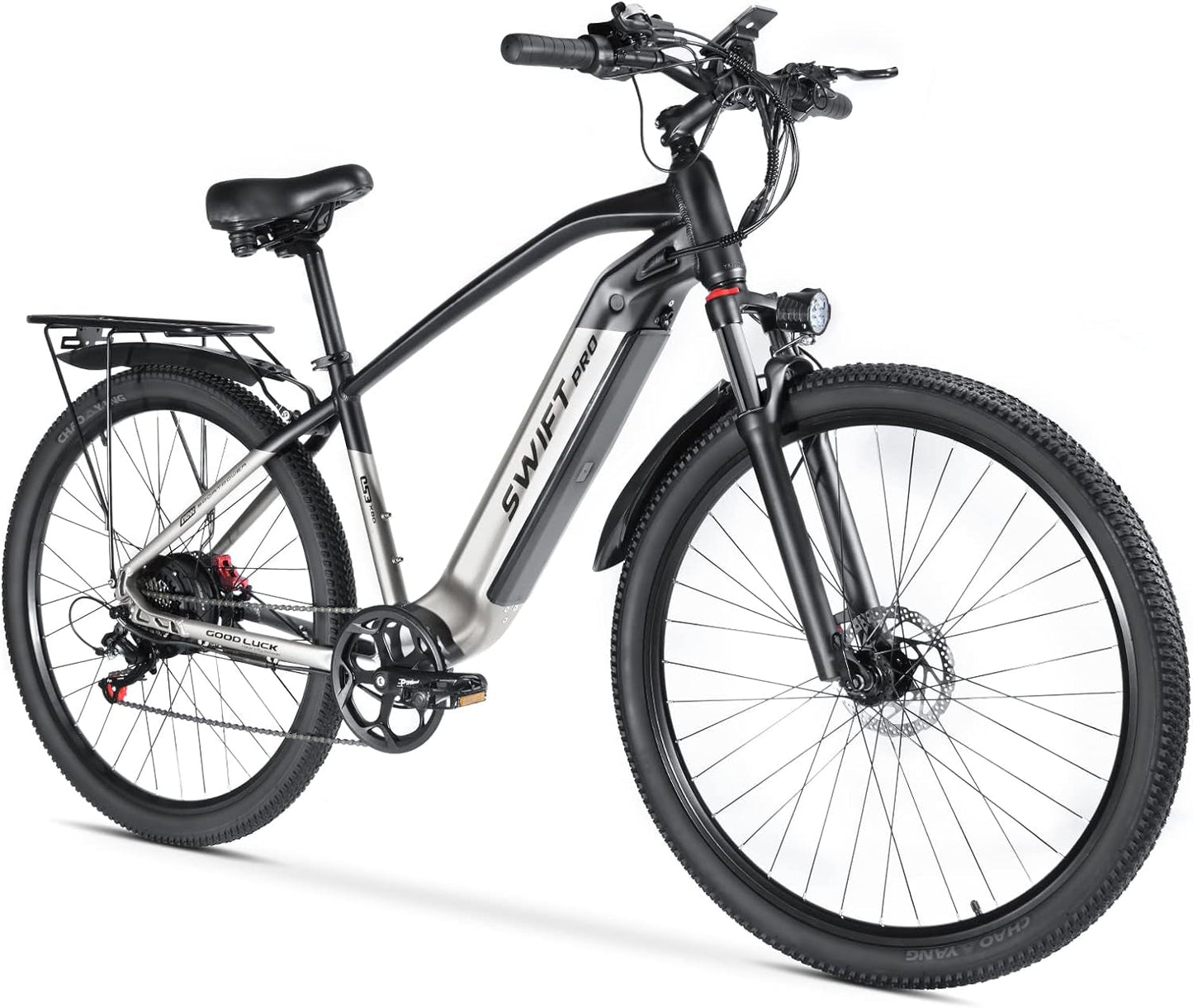 Electric Bike for Adults, 48V 17AH Removable LG Cells Battery Snow Ebike, 29" 750W Brushless Motor 32MPH Mountain Bicycles,Shimano 7-Speed with
