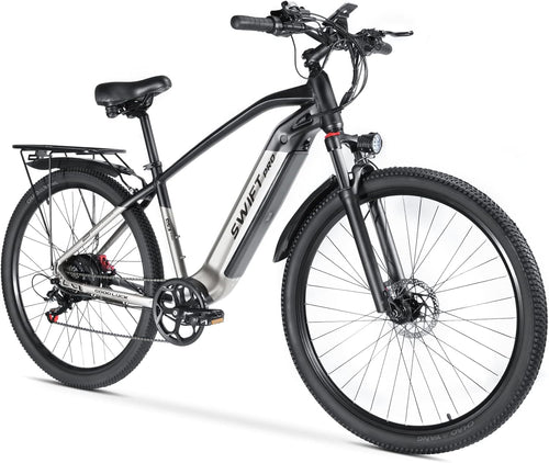 Electric Bike for Adults, 48V 17AH Removable LG Cells Battery Snow Ebike, 29" 750W Brushless Motor 32MPH Mountain Bicycles,Shimano 7-Speed with