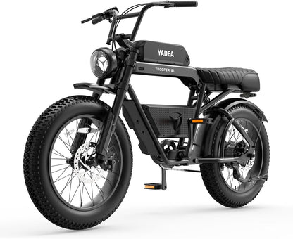 Trooper 01 Electric Bike for Adults Electric Bicycle Electric Mountain Bike 750W Motor 48V 20Ah LG Battery 20" Fat Tire