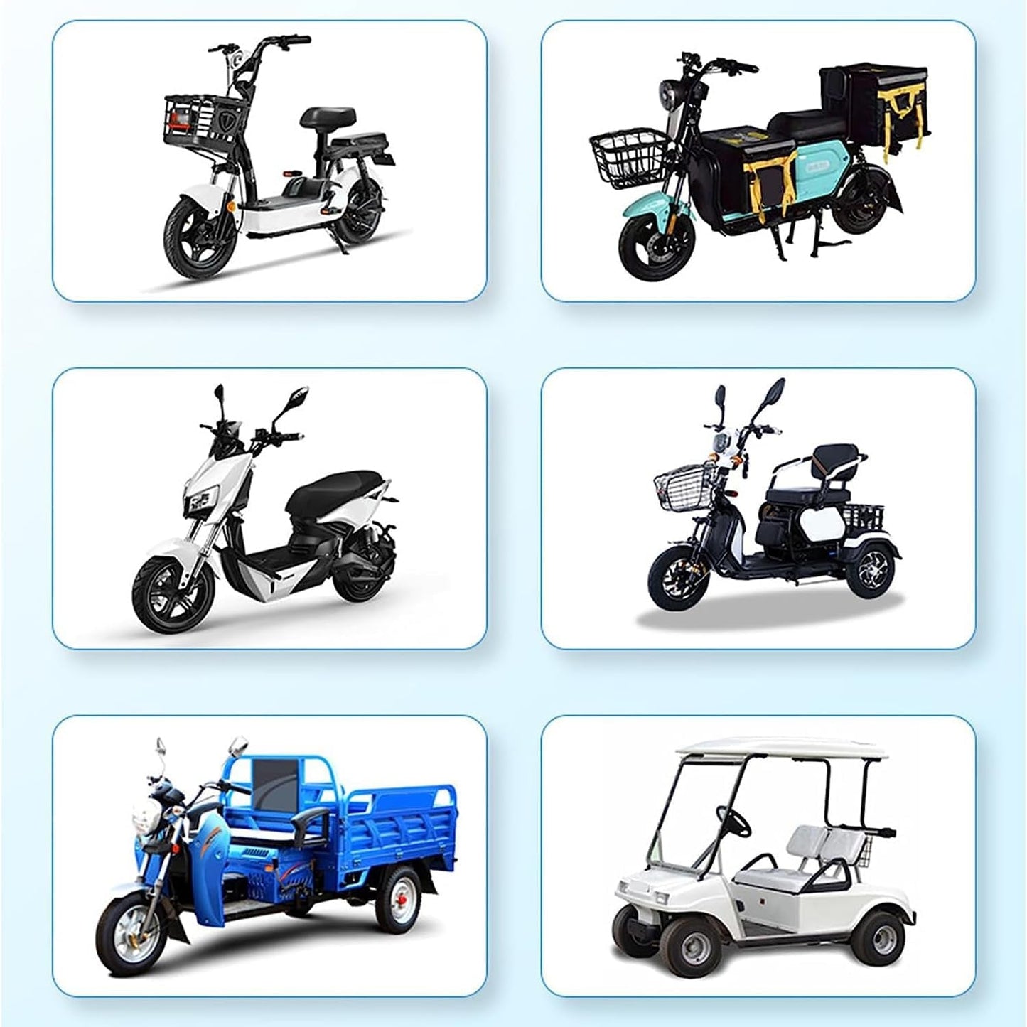 Ebike Battery 60V 72V 45Ah 55Ah 65Ah Lithium Li-Ion Battery Pack 60V 20Ah 25Ah 35Ah Replacement Motorcycle Battery 72V 85Ah 100Ah Moped E-Tricycle