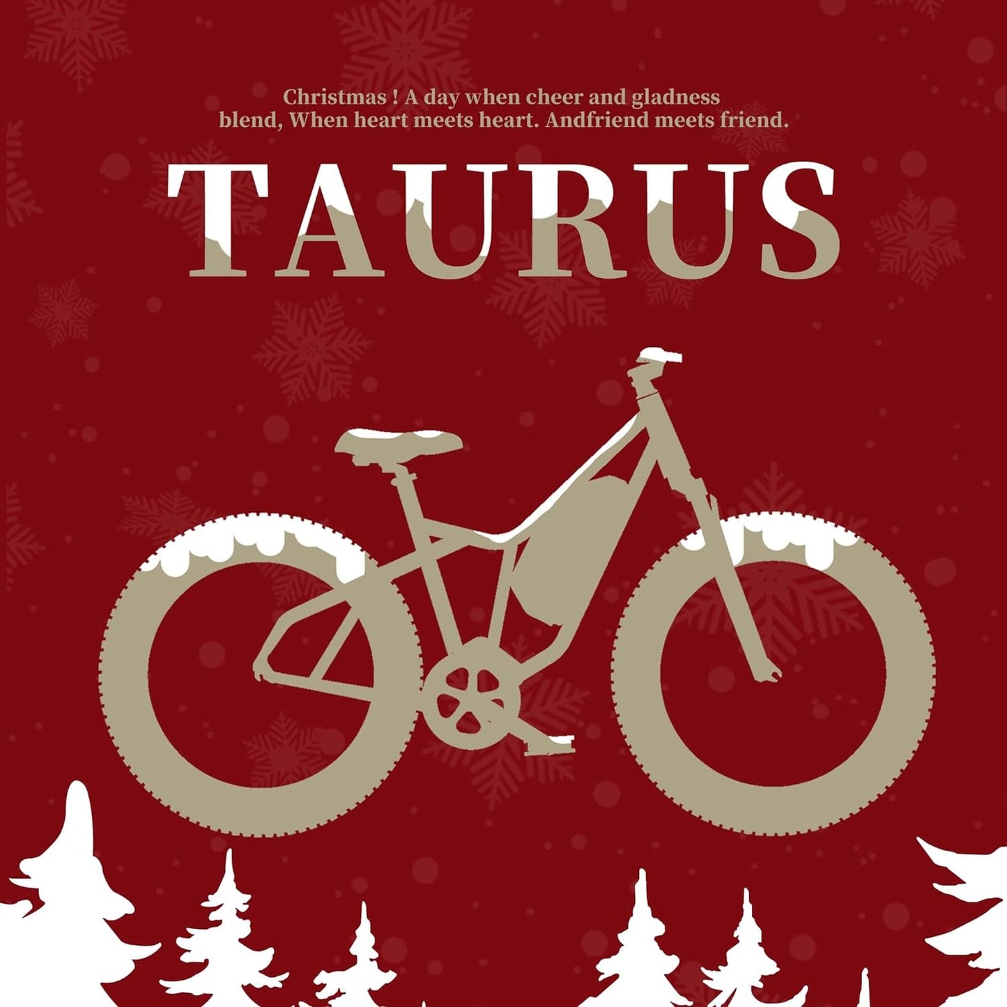 Taurus Electric Bike for Adults with Samsung Battery 48V 25AH(1200WH),4.5A Fast Charger,26''×4.0'' Electric Mountain Bike,750W 48V Motor,32Mph