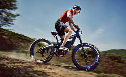 Powerful Electric Bike 1000W Motor 17.6AH/48V Battery 26" X 4.8" Fat Tire Ebike with Suspension Fork Aluminum Frame Mountain Bike Beach E-Bike Snow
