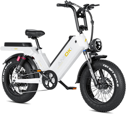 Ebike,Aq177 PRO MAX Electric Bike,52V 60Ah Electric Commuting Bike,200Miles Long Range, Peak 1200W Power Ebike, Electric Bicycle for Adults