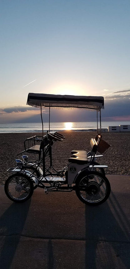 Beach Surrey Single Bench Blue