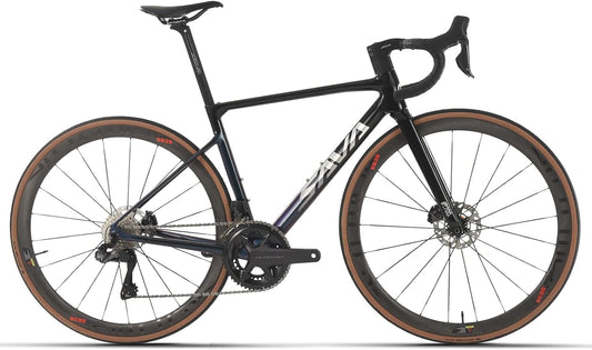Carbon Road Bike, 24 Speeds Shifting Road Bicycle with Ultegra Di2 8170 Groupset, T1000 Full Carbon Race Bike with Carbon Frame and Carbon Wheelset.